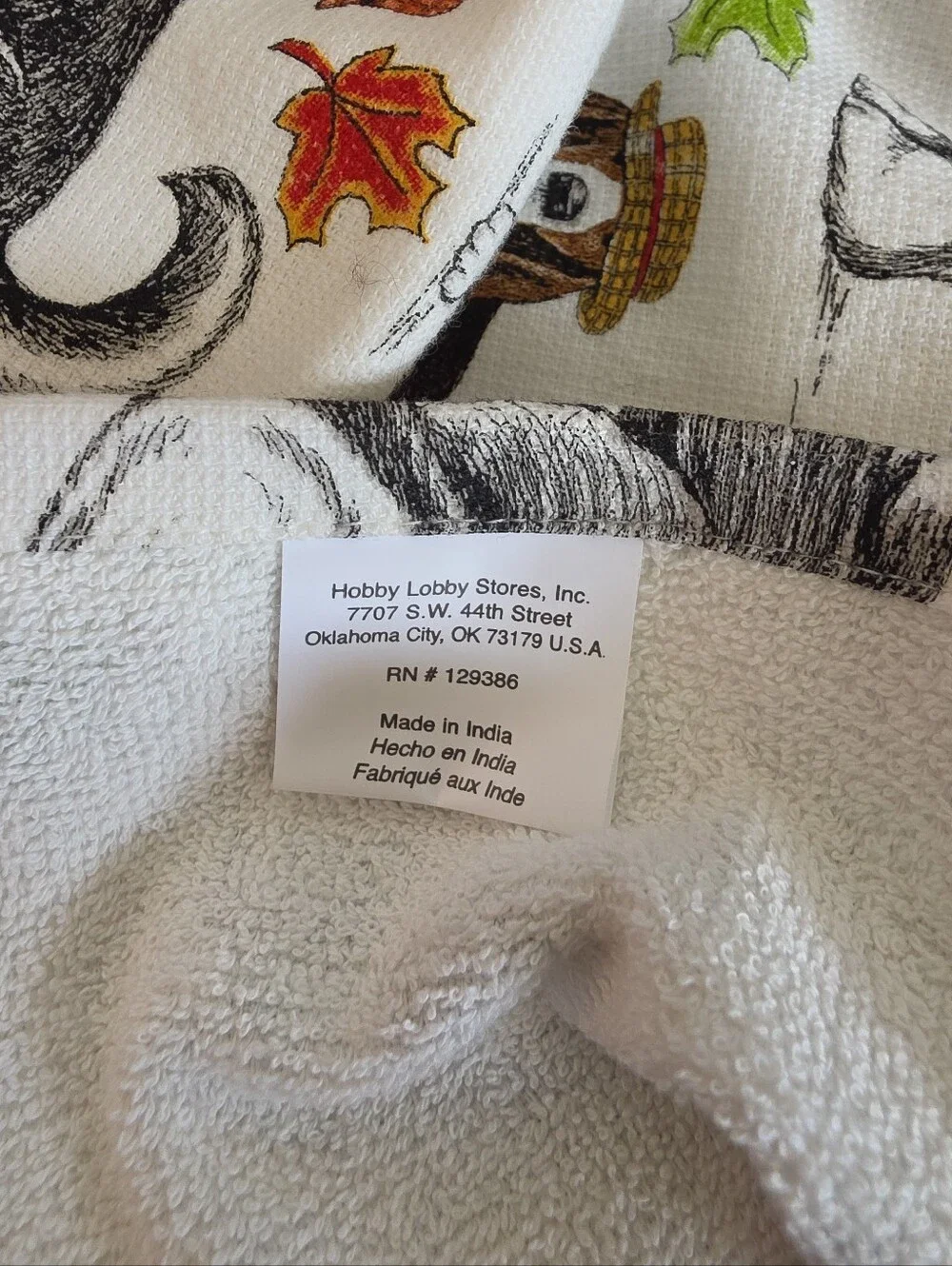 NWT Set Of 2 Dapper Dogs Fall Kitchen Towels 16